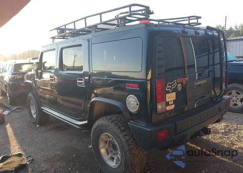 2006 Hummer H2 Suv из США, поврежденный, VIN 5GRGN23U86H117571